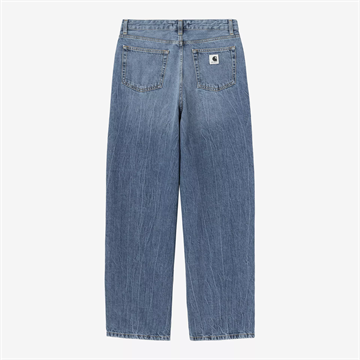 Carhartt WIP W Lavine Pant Blue Marble Used Wash 